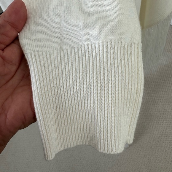 Filomena Fernandez Fringed Sweater/Jacket, Size S/M - Picture 8 of 12